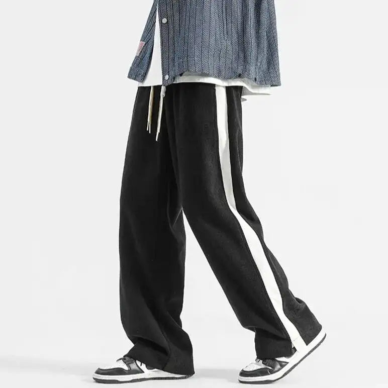 Striped Corduroy Sweatpants