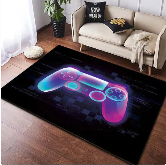 Game Controller Printed Living Room Carpet