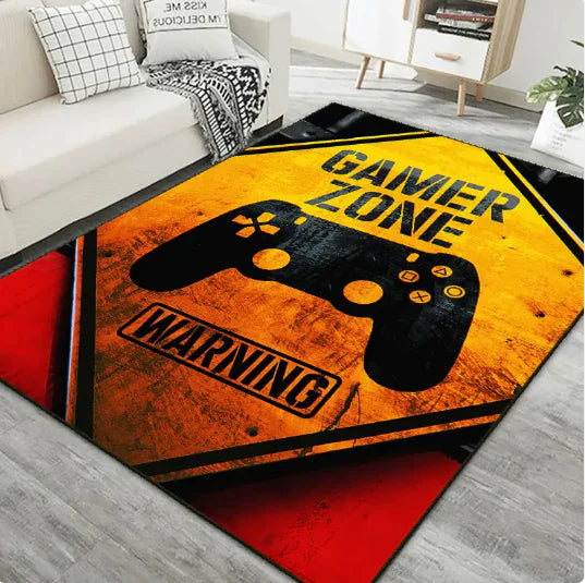 Game Controller Printed Living Room Carpet