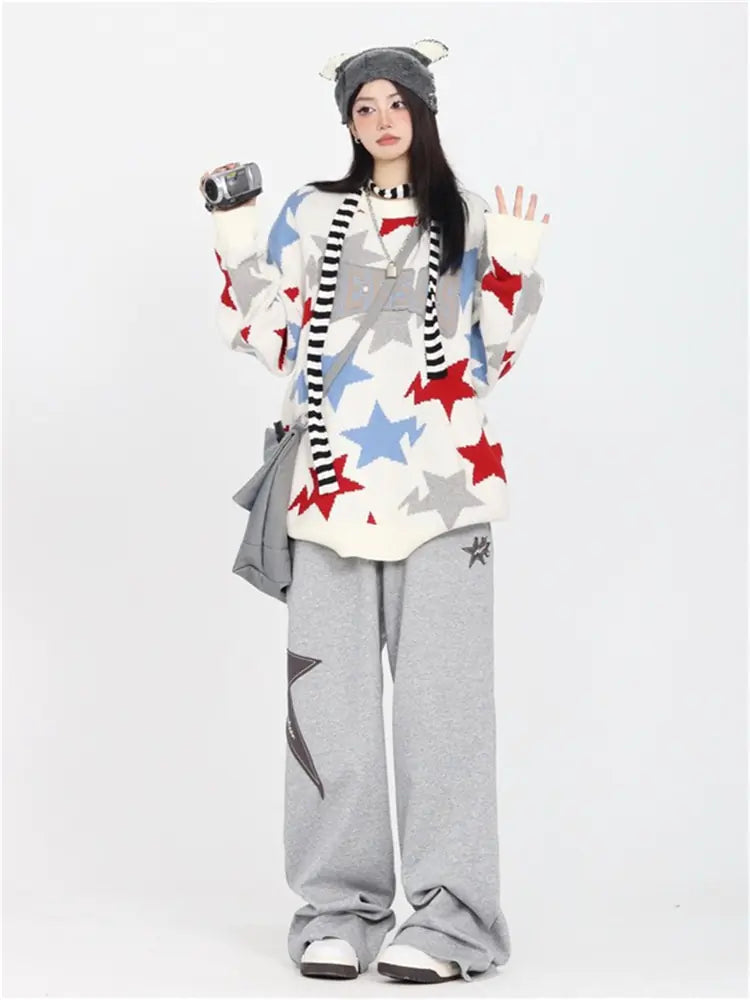 Harajuku Retro Jogging Sweatpants